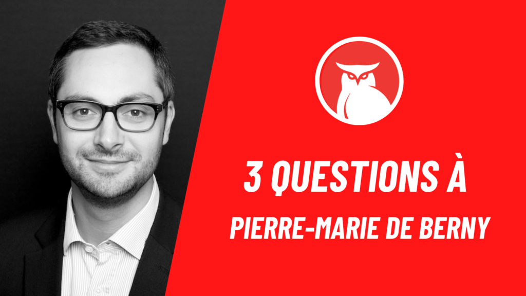 3 questions à Pierre-Marie de Berny, fondateur et dirigeant du Cabinet Vélite